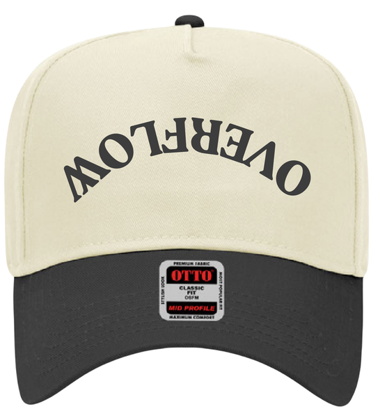 Overflow - Embroidered Canvas Hat