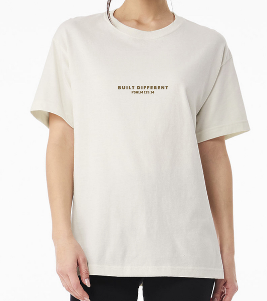 Built Different - Embroidered T-Shirt